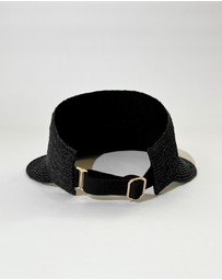 UNE PIECE - Madagascan Raffia Sun Visor