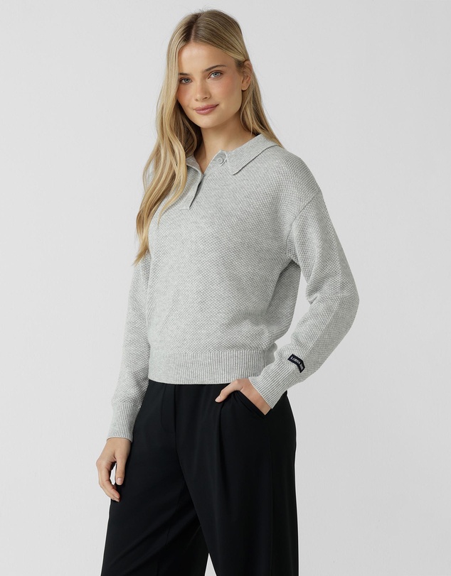 Lorna Jane - Feeling Fine Knit Polo Top