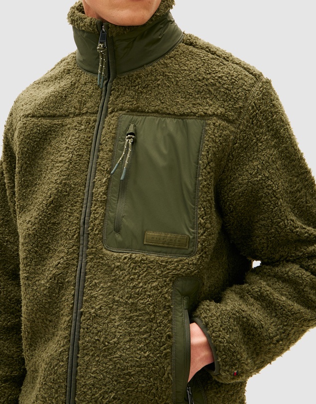 Tommy Hilfiger - Teddy Fleece Zip-Thru Jacket
