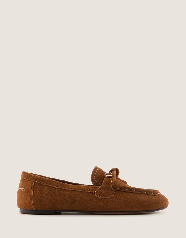 Shelly Shen - Jordan Loafers Tan Suede