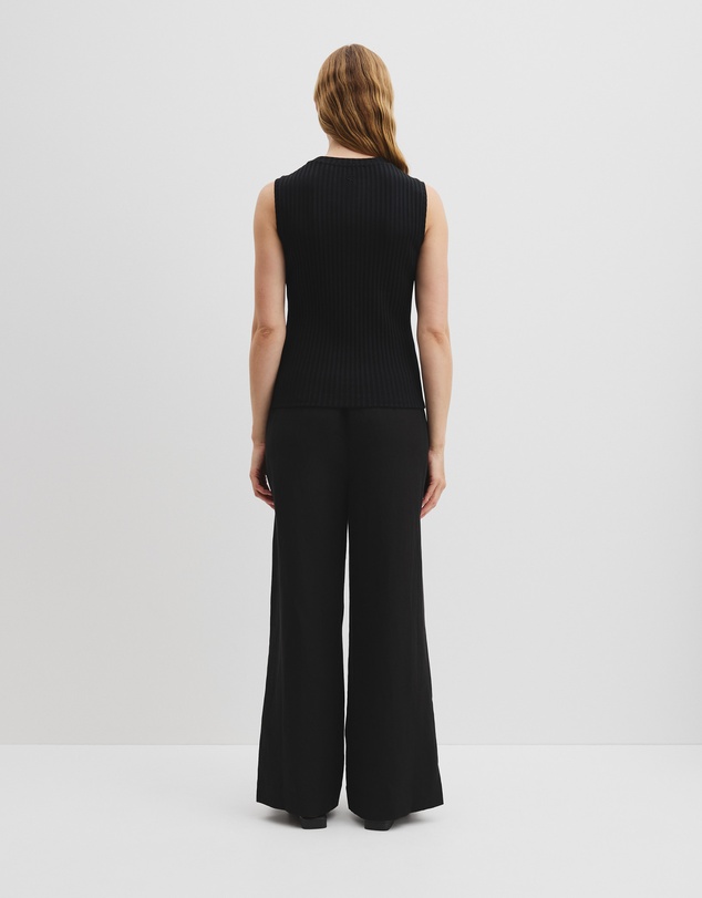 Country Road - High Neck Rib Tank