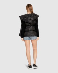 Belle & Bloom - Over My Head Hooded Puffer Vest