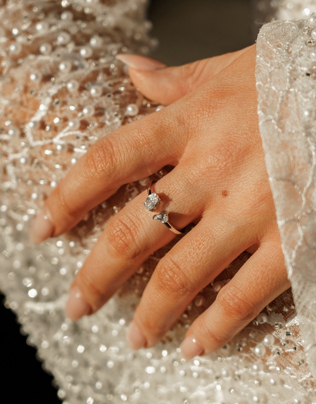 Georgini - Georgini Chic Noel Toi Et Moi Silver Ring