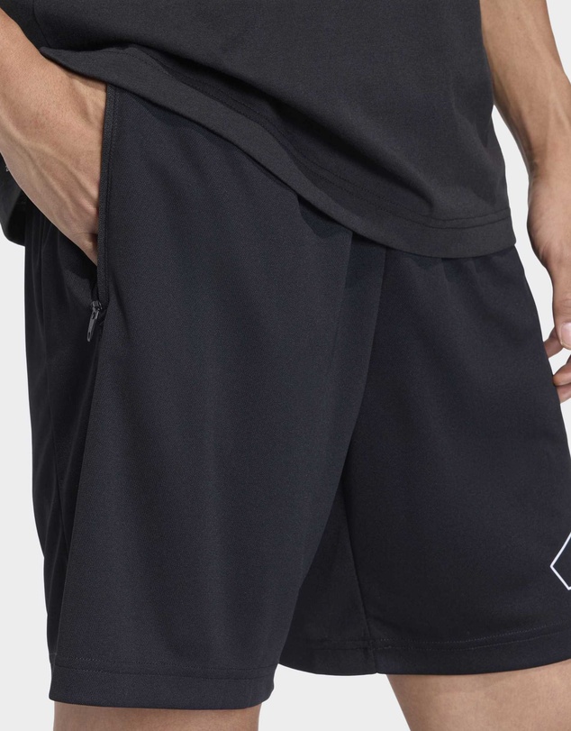 adidas Performance - WORKOUT ESSENTIALS BASE PIQUE BIG LOGO SHORTS Mens