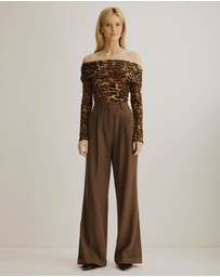 Atmos&Here - Charlie Twill Turn Hem Pants