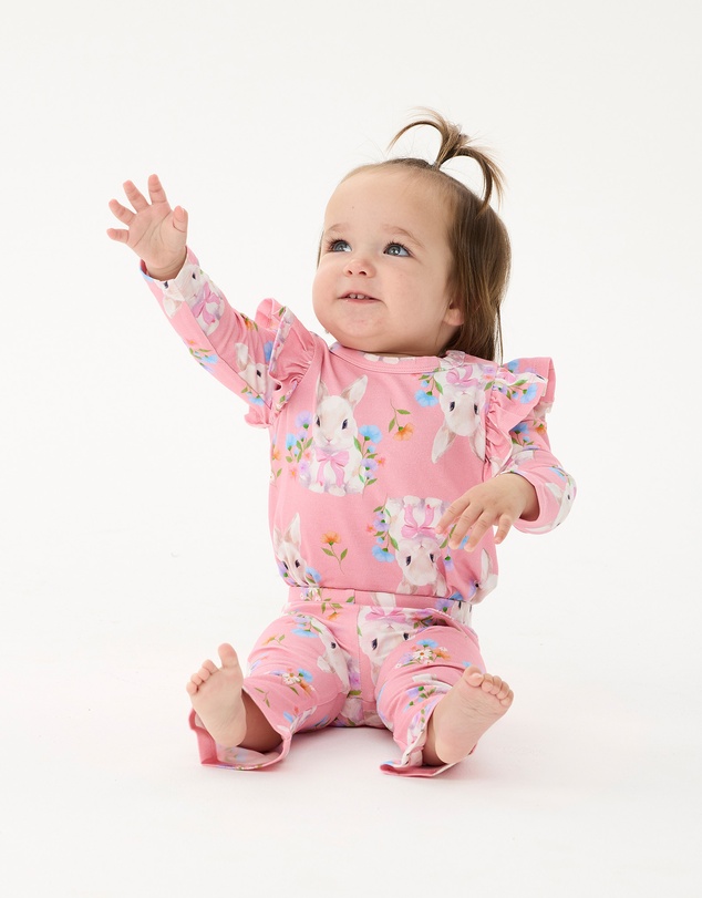 Rock Your Baby - Hunny Bunny Baby Bonnie Flare Legging