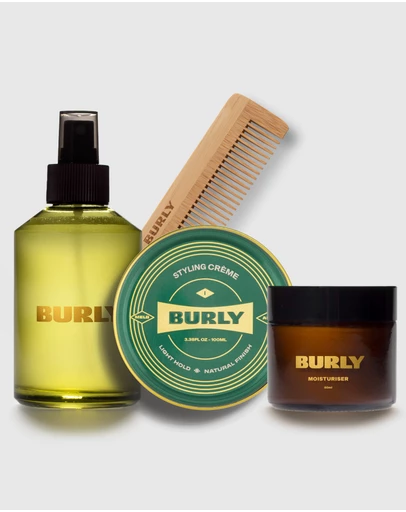 BURLY - Skin & Styling Pack - #1 Creme - Light Hold
