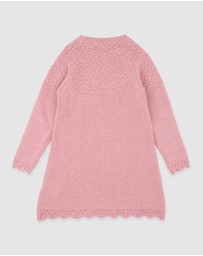 Bebe by Minihaha - Winnie Hand Emb.Organic Dress 3-7 Yrs