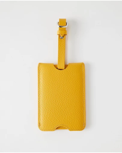 Mon Purse - Leather Luggage Tag