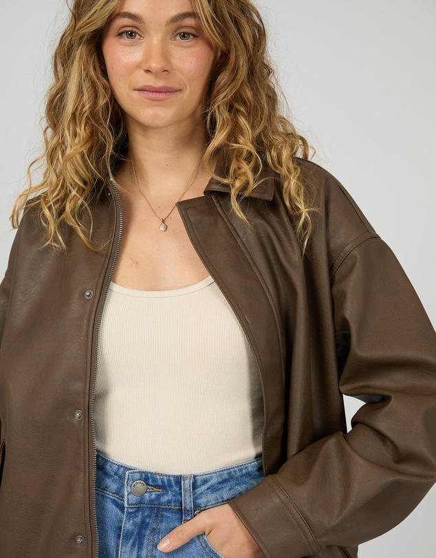 All About Eve - Alba Pu Bomber Brown