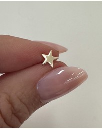 Luna Rae - Solid Gold - Litte Star Studs