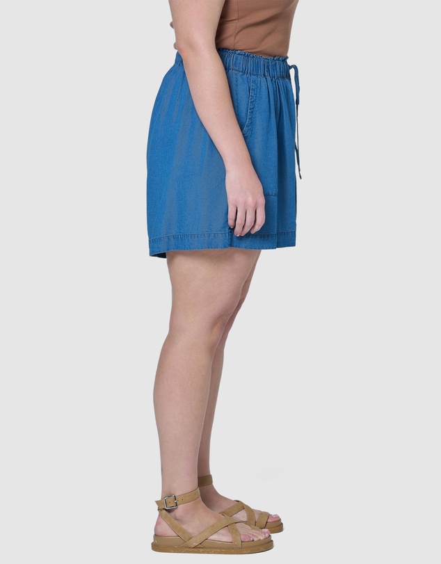 Indigo Tonic - Jadie Chambray Shorts