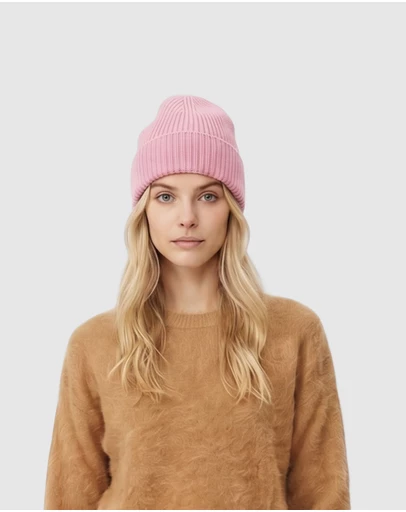 SILK MAGNOLIA - Cashmere Beanie