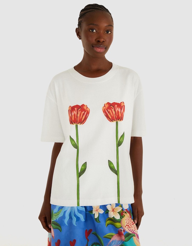 Farm Rio - Tropical Rose Big T-Shirt