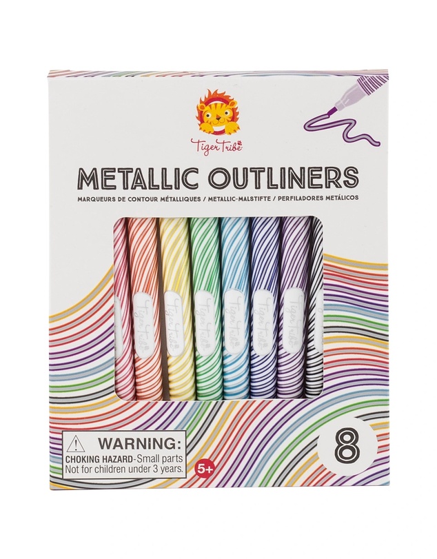 Tiger Tribe - Metallic Outliners