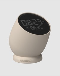 Kreafunk - Kreafunk Bell Alarm Clock - Ivory Sand