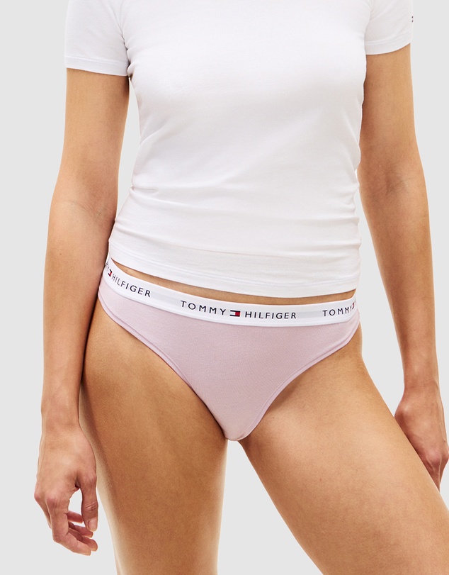 Tommy Hilfiger - 3-Pack Logo Waistband Stretch Cotton Briefs