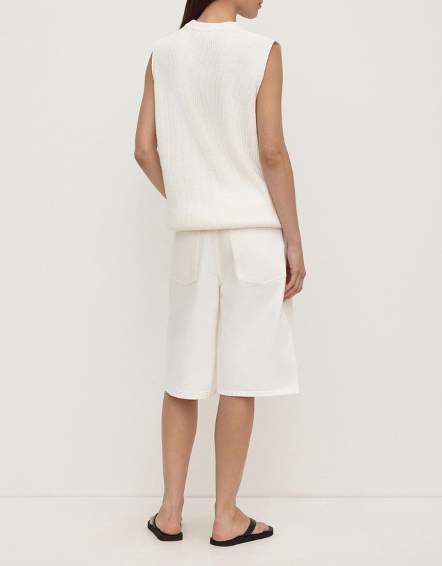 Assembly Label - Hannah Cotton Boucle Tank