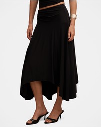 Forever New - Ariel Godet Hanky Hem Skirt
