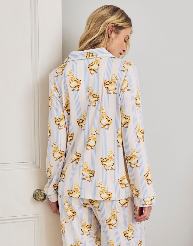 Chelsea Peers - Fluffy Duck Long Pyjama Set