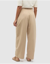 Seed Heritage - Double Waist Cotton Pant