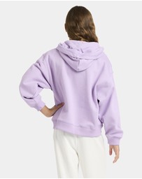 Roxy - Girls 4 to 16 Midnight Hike Brushed Zip Up Hoodie