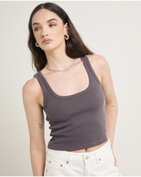 General Pants Co. Basics - Super Scoop Classic Tank Top