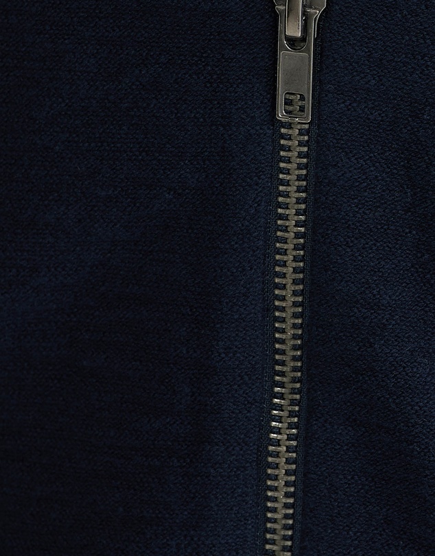 Oxford - Ryan Cotton Blend Knit Zip Top