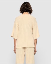 Staple the Label - Harper Ribbed Knit Top