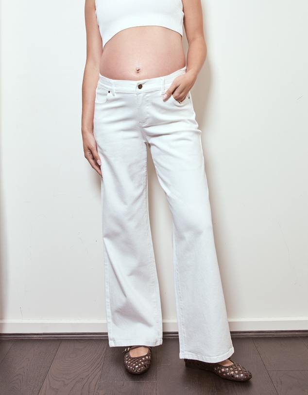Soon Maternity - Relaxed Wide Leg Jeans