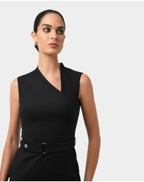 Forcast - Elka Belted Pencil Dress