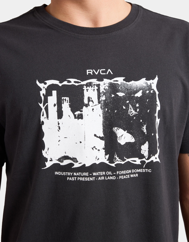 RVCA - Mens Cracked T-Shirt
