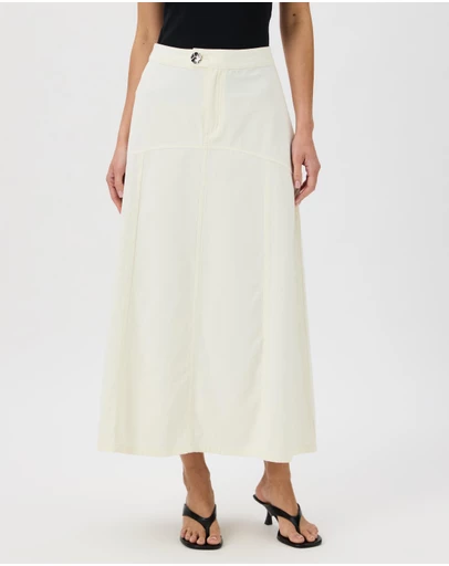 Tussah - Tenley Chambray Midi Skirt