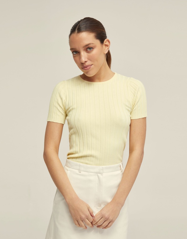 Oxford - Sasha Crew Neck Rib Knit