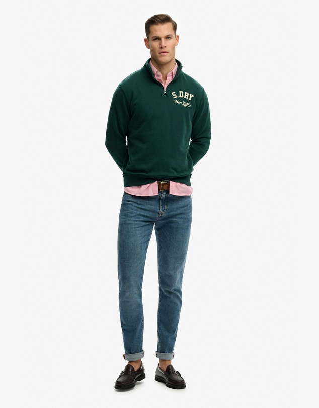 Superdry - Vintage Athletic Half Zip