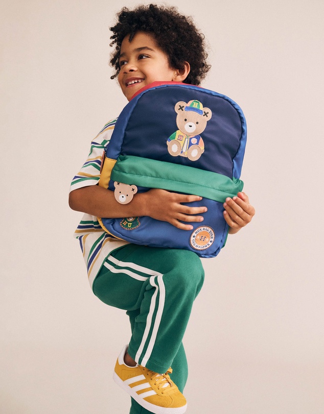 Huxbaby - Hux Colour Block Varsity Backpack - Babies-Kids