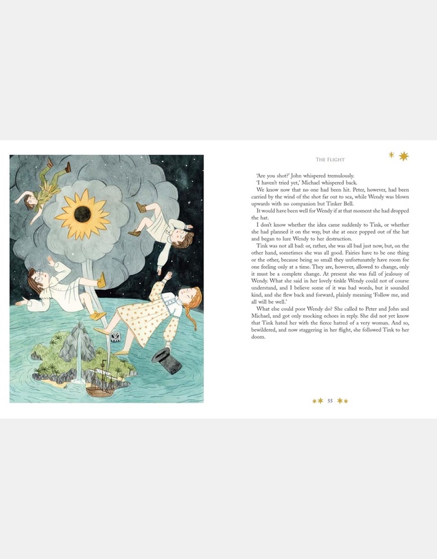 Brumby Sunstate - Peter Pan and Peter Pan in Kensington Gardens (Arcturus Deluxe Children's Classics)