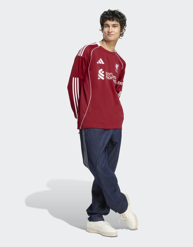 adidas Performance - Liverpool FC 25/26 Long Sleeve Home Football Jersey Mens