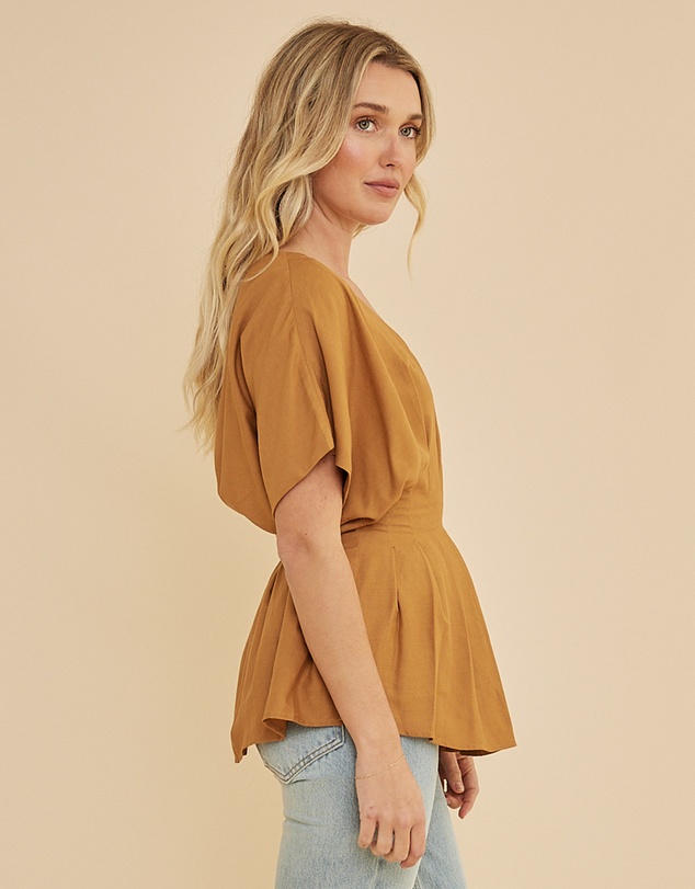 Amelius - Francesca Pleated Top