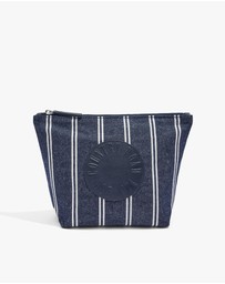 Country Road - Australian Cotton Round Logo Cosmetic Case