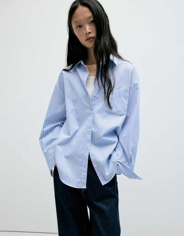 M.N.G - Striped Straight Shirt