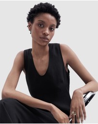 UNISON - Sleeveless Maxi Dress