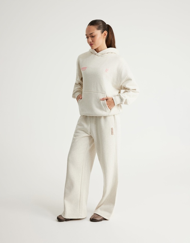 Upstate - Off-Duty Hoodie - Oatmeal Marle