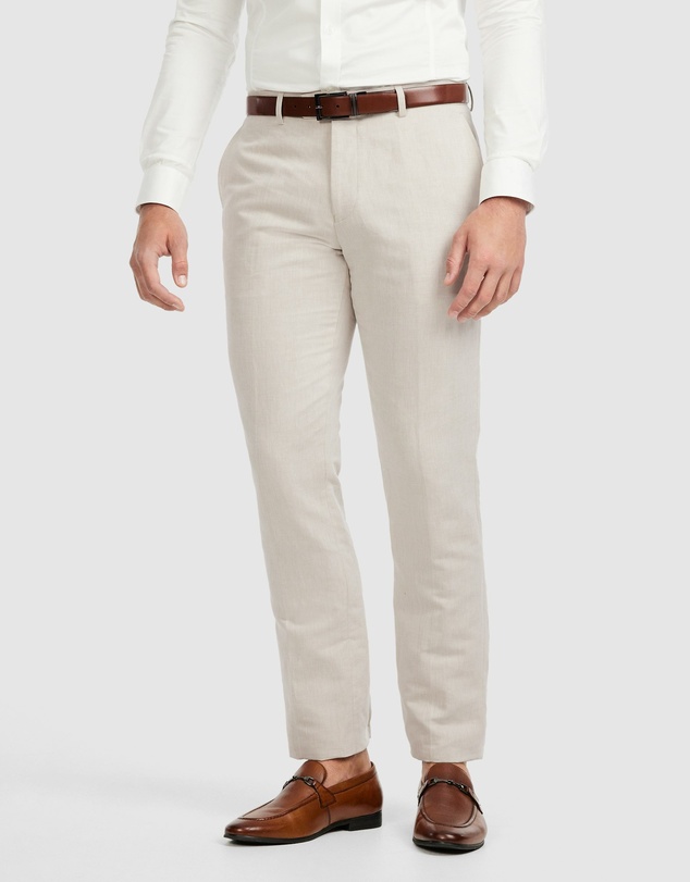 Tarocash - Jae Slim Linen Pant