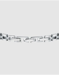 Maserati - Stainless Steel Trident 22cm Bracelet