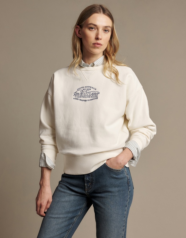 R.M.Williams - Crafted Easy Crew Sweatshirt