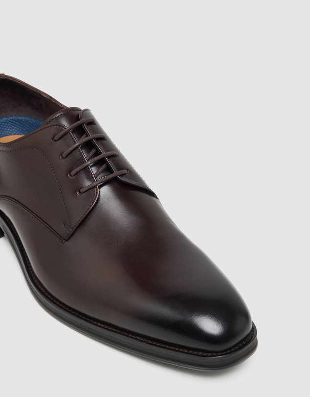 Oxford - Ezra Lace Up Leather Derby Shoe