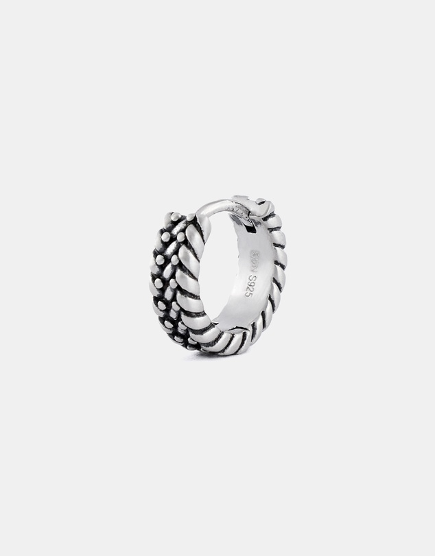 Serge DeNimes - Silver Guard Earring
