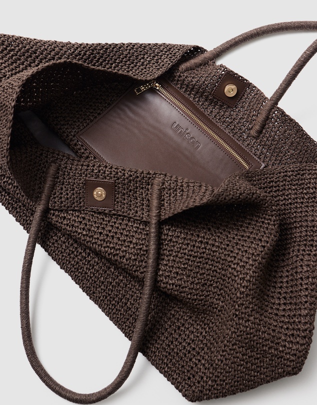 UNISON - Arden Oversized Textured Tote