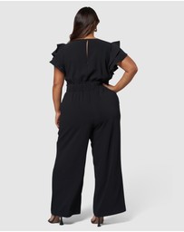 Pink Dusk by Curve Project - Good Catch Jumpsuit